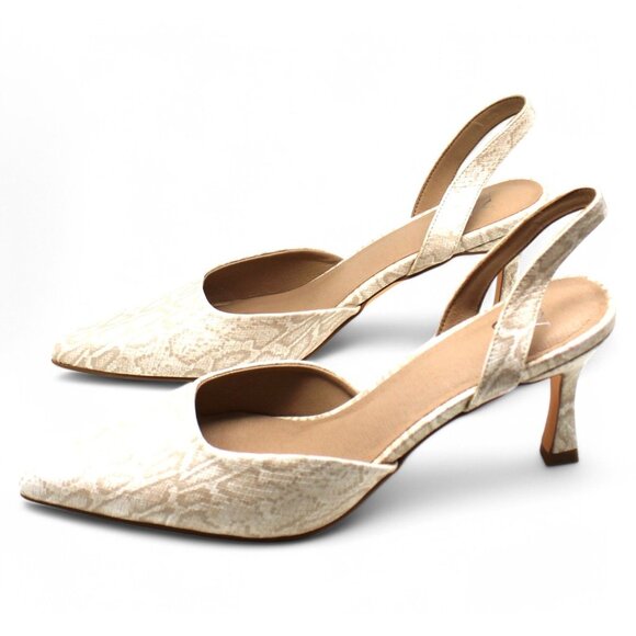 New York & Company Antonella Women's Slingback Pumps - Picture 7 of 9